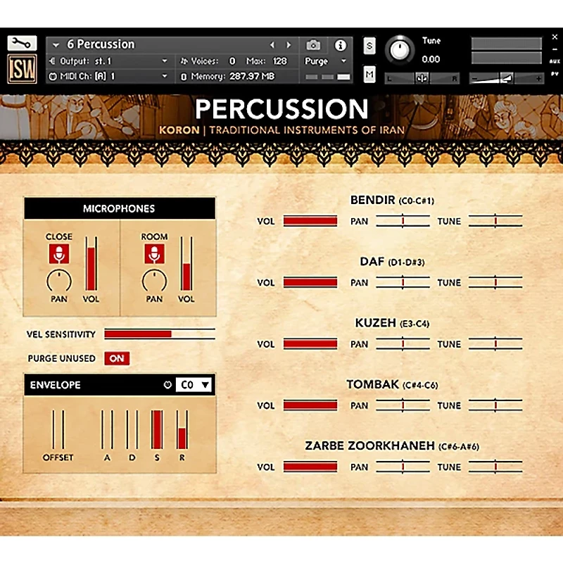 Impact Soundworks Koron: Traditional Instruments Of Iran (Download)