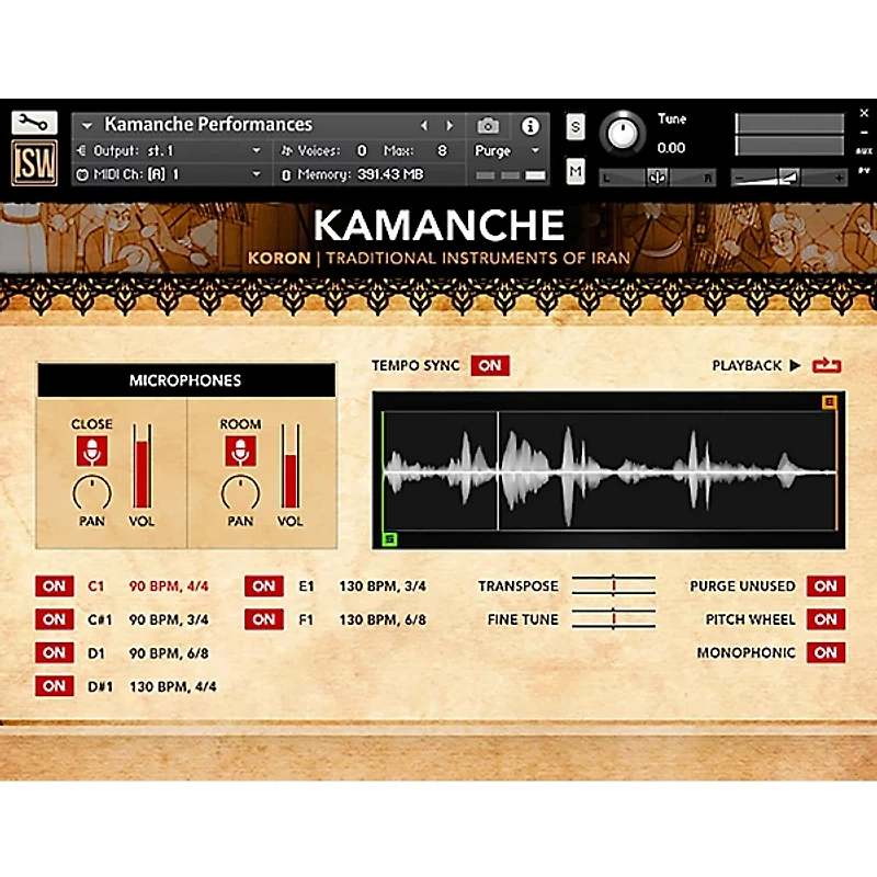Impact Soundworks Koron: Traditional Instruments Of Iran (Download)