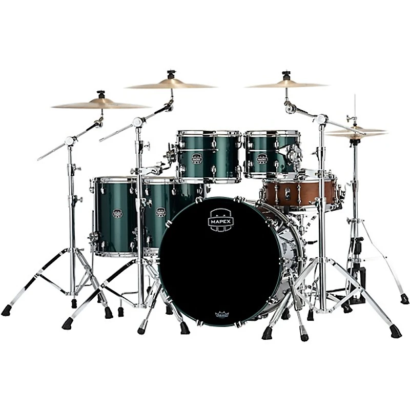 Mapex Saturn Evolution Workhorse Birch 5-Piece Shell Pack With 22" Bass Drum -