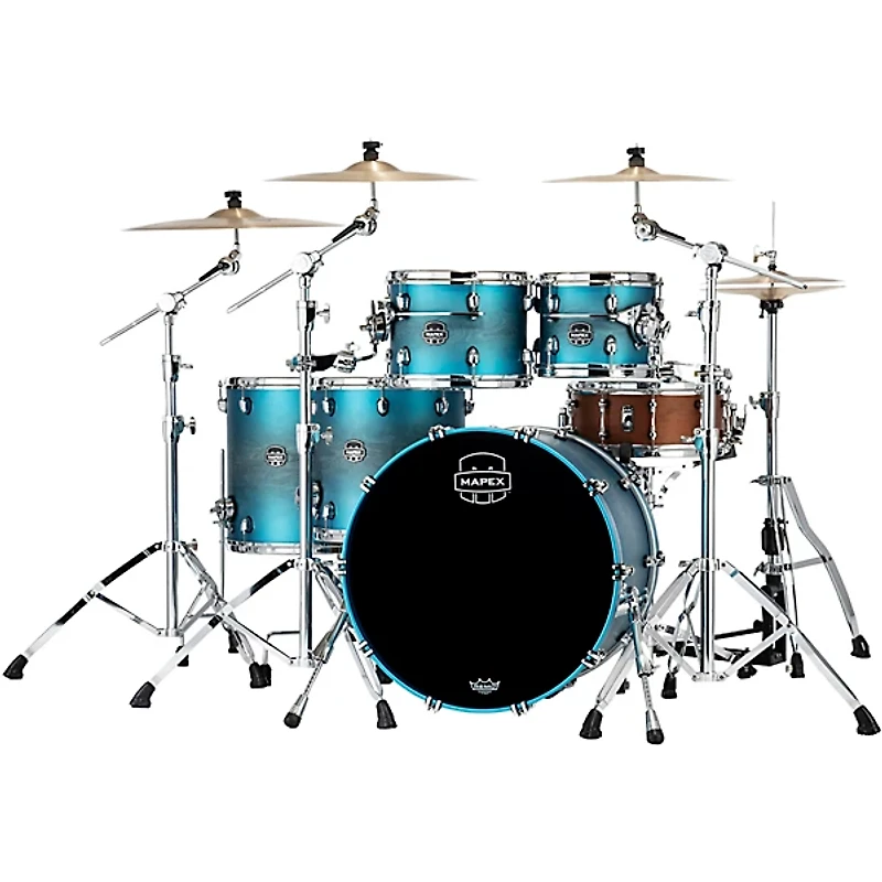 Mapex Saturn Evolution Workhorse Birch 5-Piece Shell Pack With 22" Bass Drum