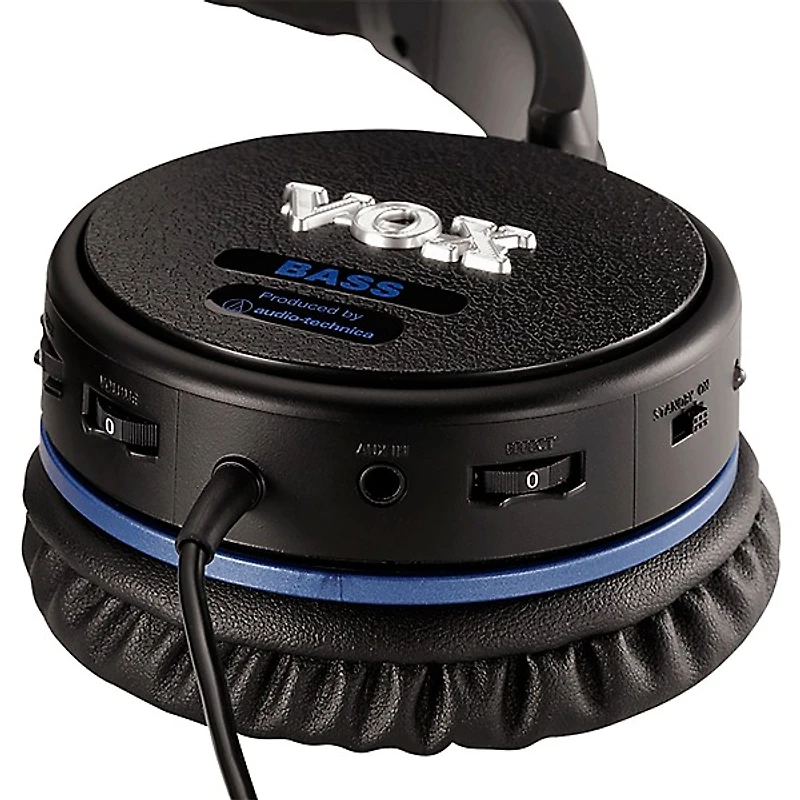 VOX VGH Bass Guitar Amp Headphones Black