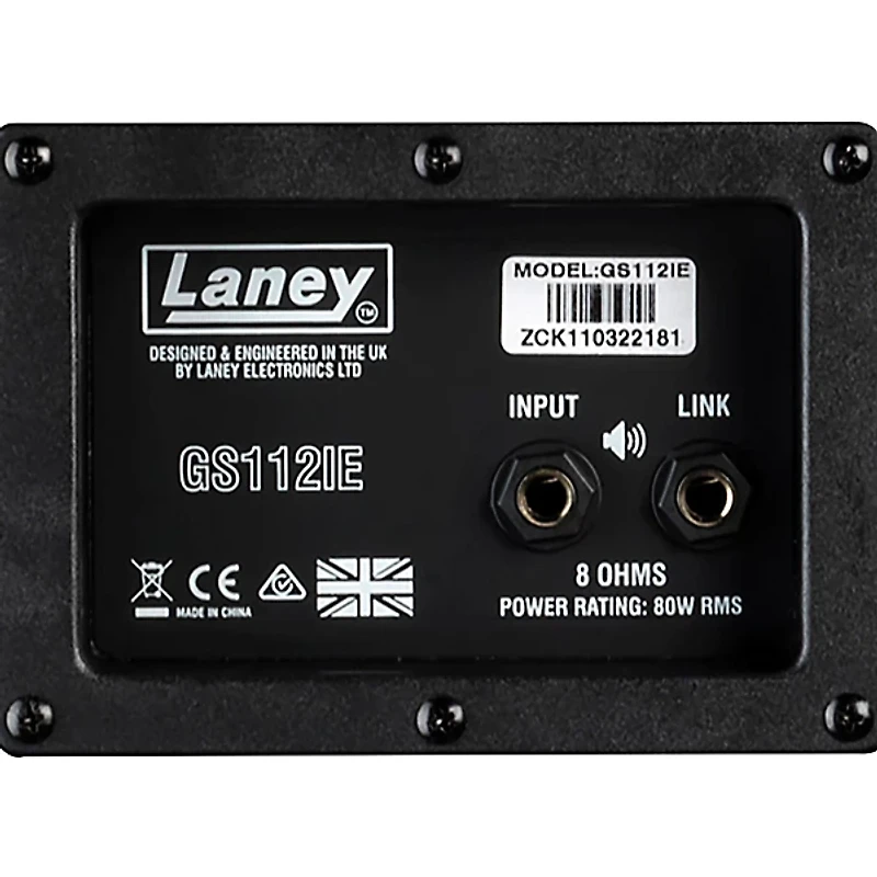 Laney GS Series 1 x 12" Guitar Cabinet Black