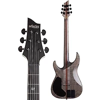 Schecter Guitar Research C-1 S HT SLS Elite "Evil Twin" Electric Guitar Satin Black