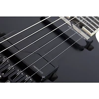 Schecter Guitar Research C-1 S HT SLS Elite "Evil Twin" Electric Guitar Satin Black