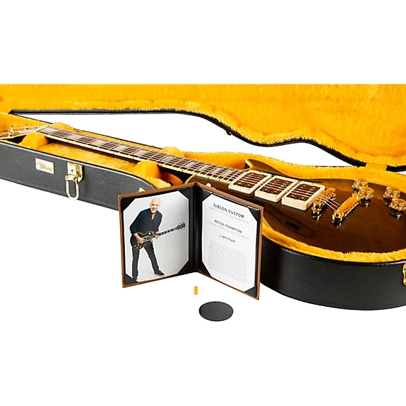 Gibson Custom Peter Frampton "Phenix" Les Paul Custom VOS Electric Guitar Ebony