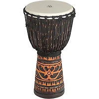 X8 Drums Deep Carve Antique Chocolate Djembe Drum