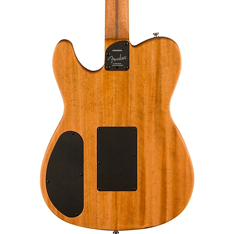 Fender American Acoustasonic Telecaster Ebony Fingerboard Acoustic-Electric Guitar