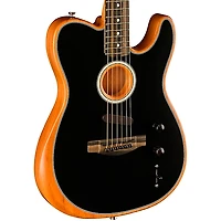 Fender American Acoustasonic Telecaster Ebony Fingerboard Acoustic-Electric Guitar