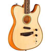 Fender American Acoustasonic Telecaster Ebony Fingerboard Acoustic-Electric Guitar