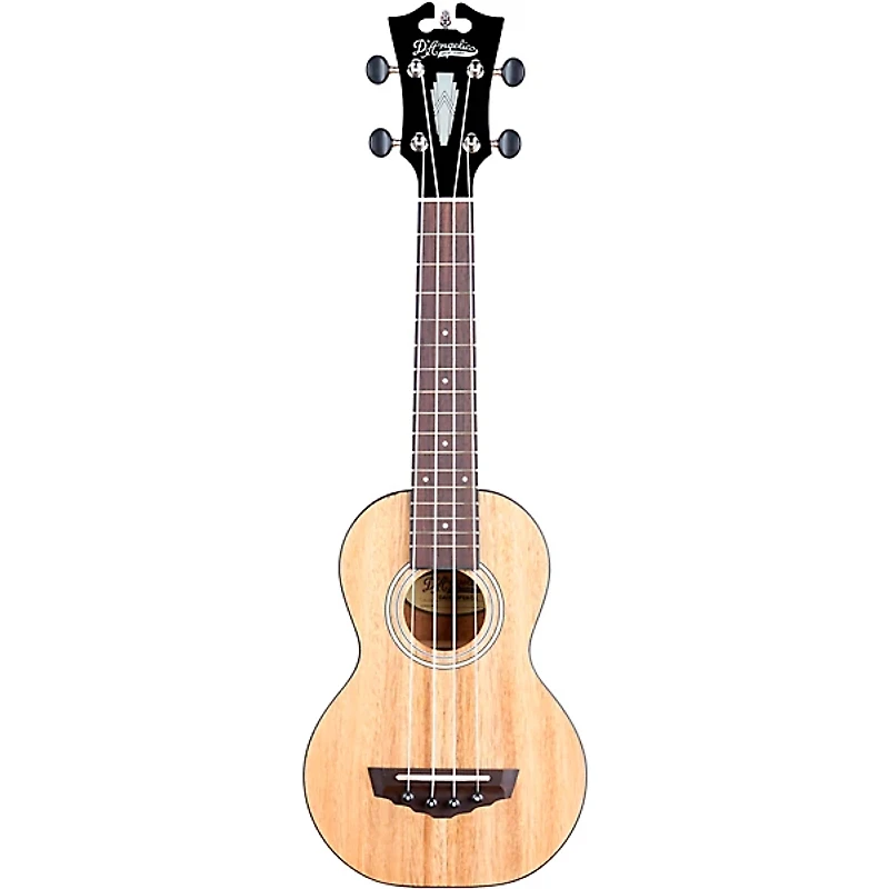 D'Angelico Premier Montauk CS Acacia Soprano Ukulele Natural
