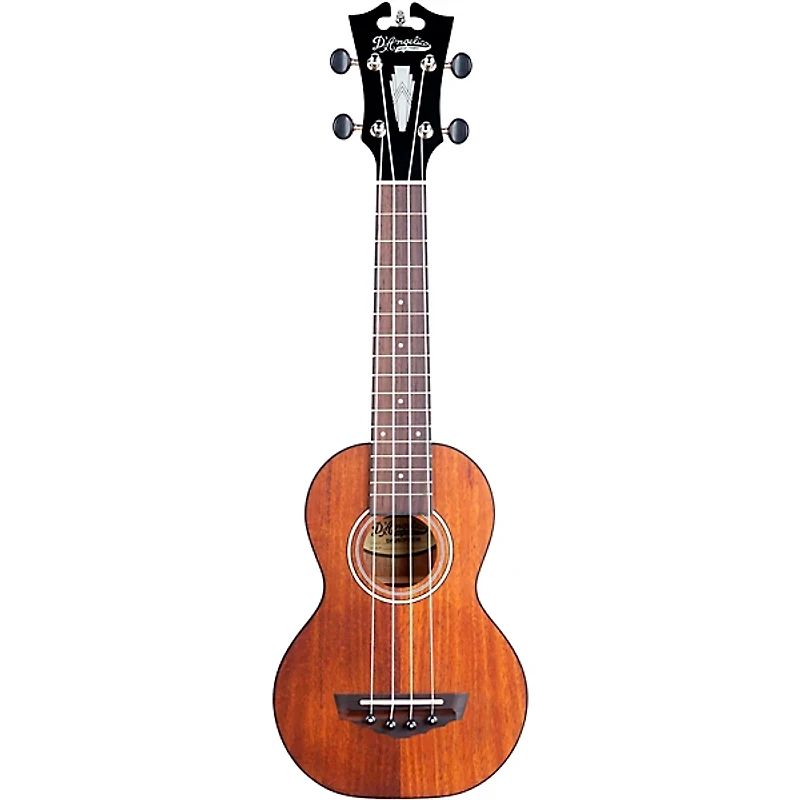 D'Angelico Premier Montauk CS Koa Soprano Ukulele Natural