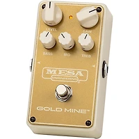 MESA/Boogie Gold Mine Overdrive Effects Pedal Gold