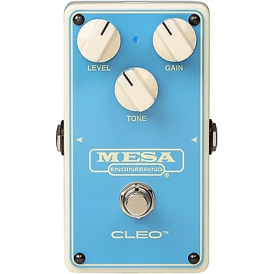 MESA/Boogie Cleo Overdrive Effects Pedal Blue