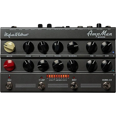 Hughes & Kettner AmpMan Modern Effects Pedal Black