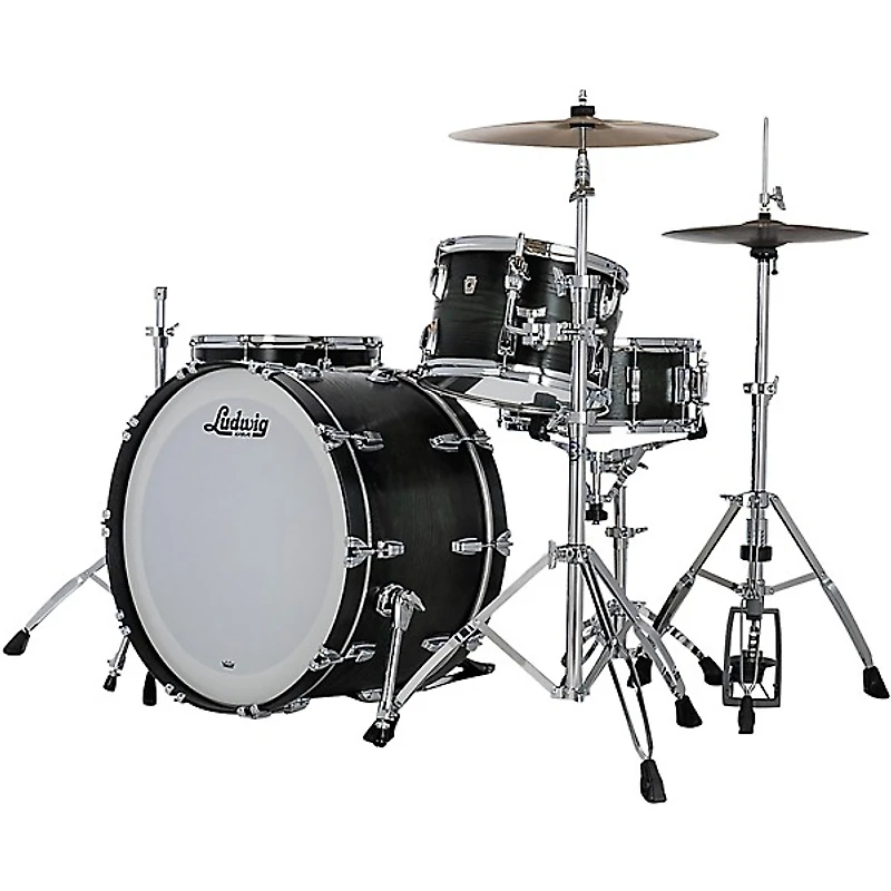 Ludwig Classic Oak 3-piece Pro Beat Shell Pack With 24" Bass Drum