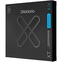 D'Addario XT Phosphor Bronze Acoustic Guitar Strings, Light, 12-53, 3-Pack