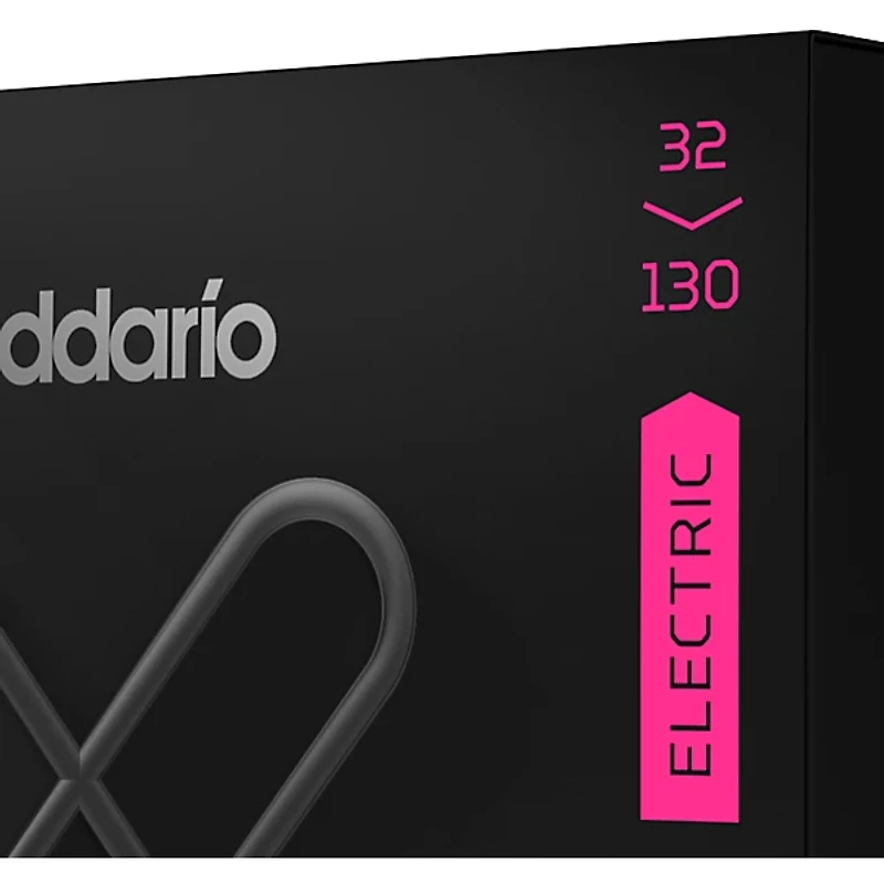 D'Addario XT Nickel-Plated Steel Bass Strings, Light, 6-String, 32-130