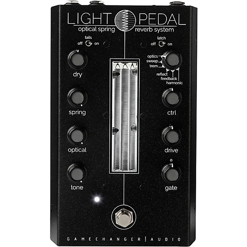Gamechanger Audio Light Pedal Analog Optical Spring Reverb Black
