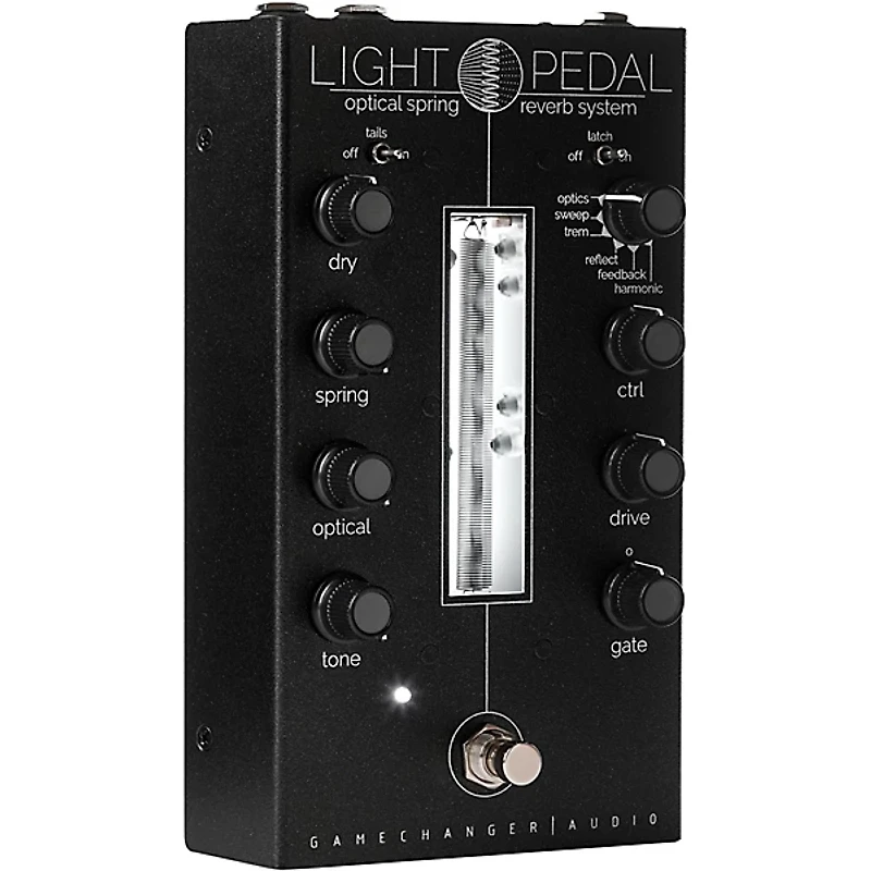 Gamechanger Audio Light Pedal Analog Optical Spring Reverb Black