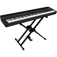 Roland FP-90X Digital Piano With Roland Double-Brace X-Stand and DP-10 Pedal
