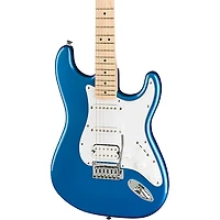 Squier Affinity Series Stratocaster HSS Electric Guitar Pack With Fender Frontman 15G Amp Lake Placid Blue
