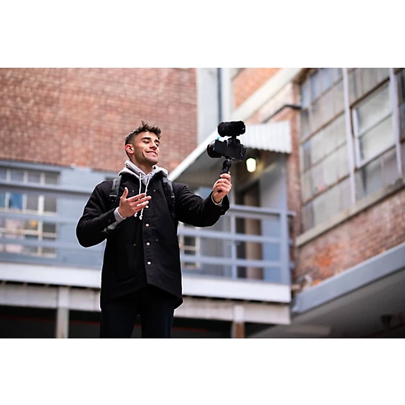 Sennheiser MKE 400 Mobile Kit - Includes MKE 400 Shotgun Microphone, Manfrotto PIXI Mini Tripod and Sennheiser Smartphone Clamp