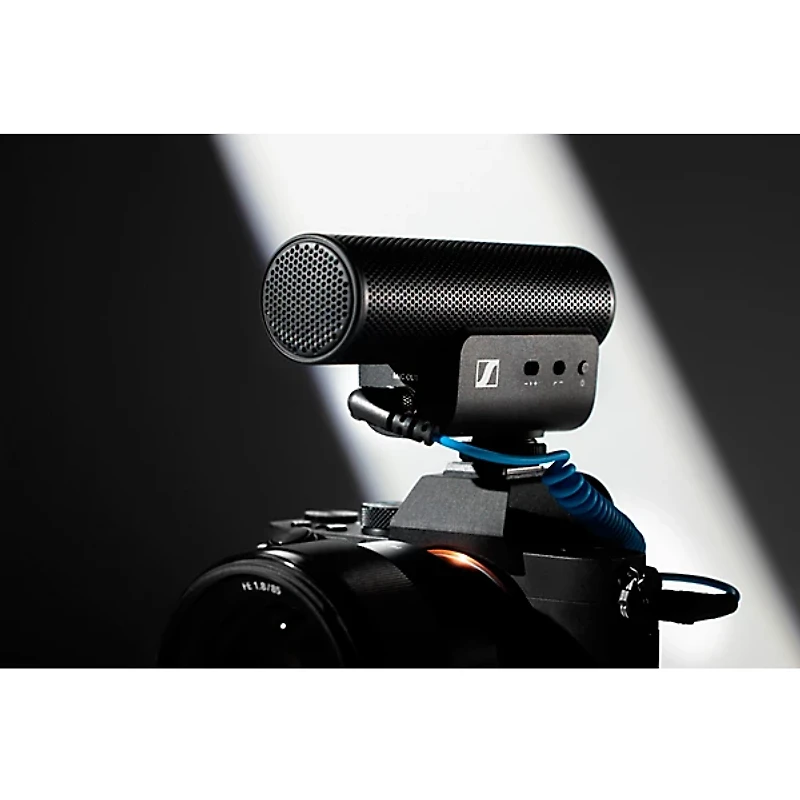 Sennheiser MKE 400 Mobile Kit - Includes MKE 400 Shotgun Microphone, Manfrotto PIXI Mini Tripod and Sennheiser Smartphone Clamp