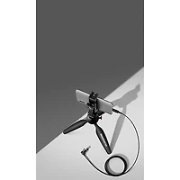 Sennheiser XS LAV USB-C MOBILE KIT - Includes XS Lav USB-C Clip-on Lavalier Microphone, Manfrotto PIXI Mini Tripod and Sennheiser Smartphone Clamp