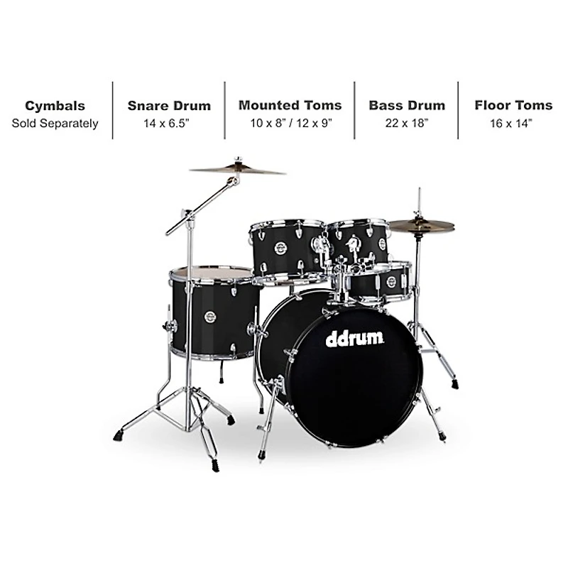 ddrum D2 5-Piece Drum Set