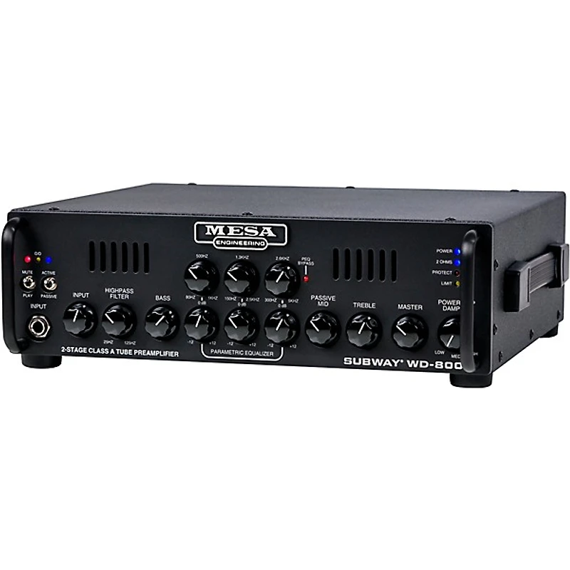 MESA/Boogie Subway WD-800 Lightweight Hybrid Bass Head Black