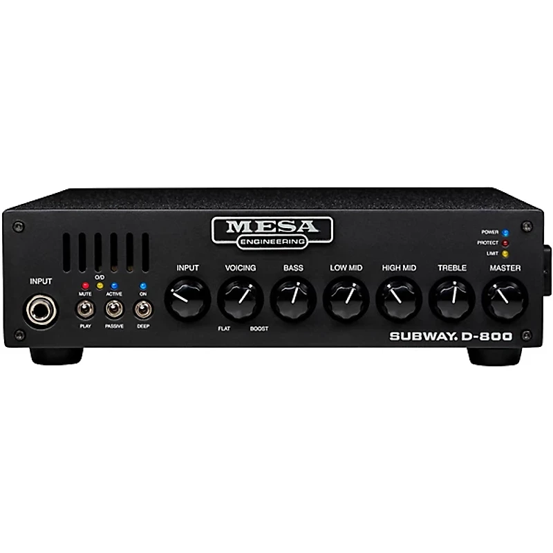 MESA/Boogie Subway D-800 Lightweight Solid-State Bass Amp Head Black