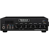 MESA/Boogie Subway D-800 Lightweight Solid-State Bass Amp Head Black