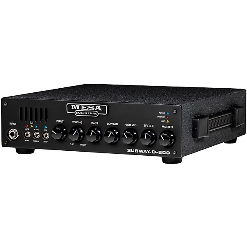 MESA/Boogie Subway D-800 Lightweight Solid-State Bass Amp Head Black