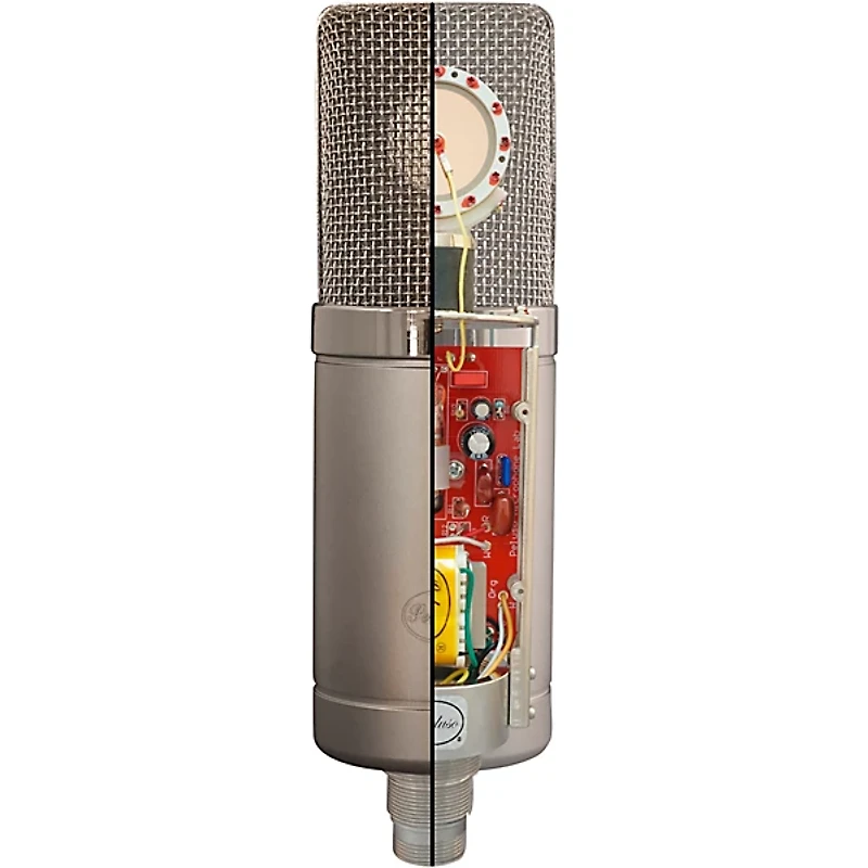 Peluso Microphone Lab P-49 Large Diaphragm Condenser Tube Microphone Kit Nickel