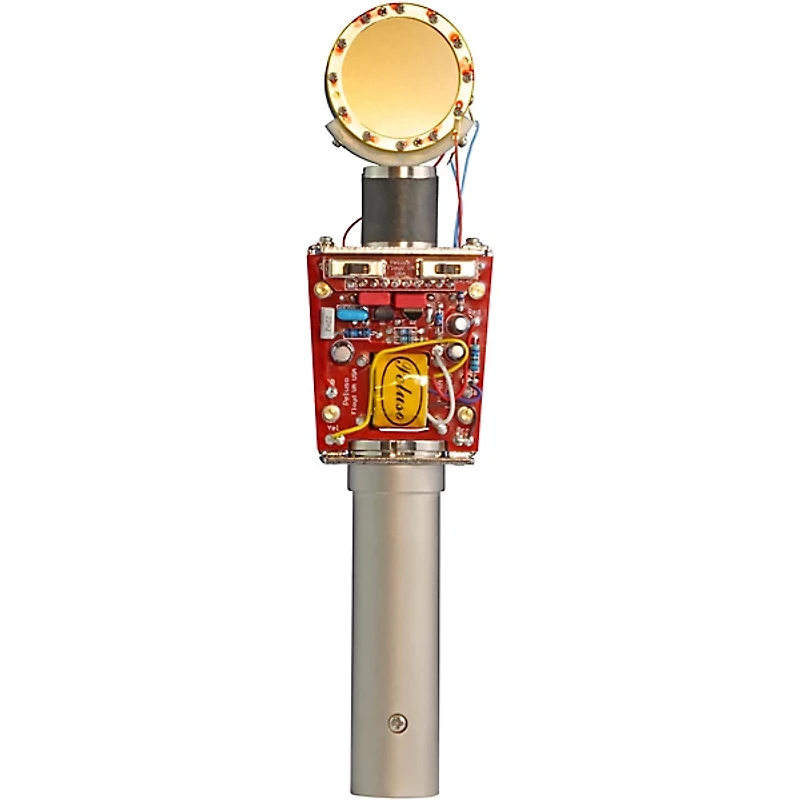 Peluso Microphone Lab P-414 Solid State Large Diaphragm Multi Pattern Condenser Microphone Kit Nickel