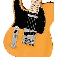 Squier Affinity Series Telecaster Maple Fingerboard Left-Handed Electric Guitar Butterscotch Blonde