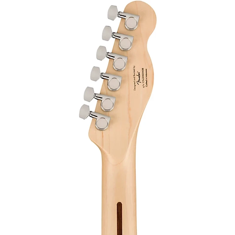 Squier Affinity Series Telecaster Maple Fingerboard Left-Handed Electric Guitar Butterscotch Blonde