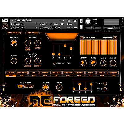 Impact Soundworks ReForged Cinematic Metallic Percussion (Download)
