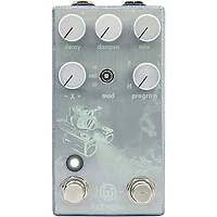 Walrus Audio Fathom Multi-Function Reverb Effects Pedal Platinum