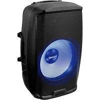 Gemini AS-2115BT-LT 15" 2,000W Powered Loudspeaker With Bluetooth and LED Lights