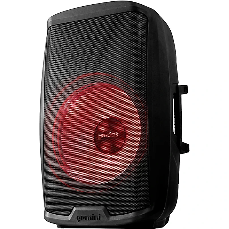 Gemini AS-2115BT-LT 15" 2,000W Powered Loudspeaker With Bluetooth and LED Lights