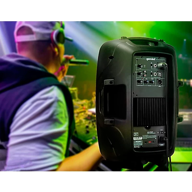 Gemini AS-2112P 12" 1,500W Powered Loudspeaker