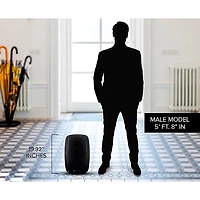 Gemini AS-2108BT 8" 500W Powered Loudspeaker With Bluetooth