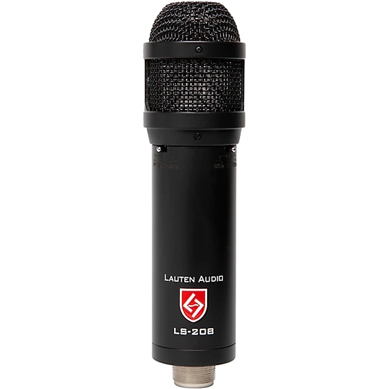 Lauten Audio LS-208 Front Address Large-diaphragm Condenser Microphone Black