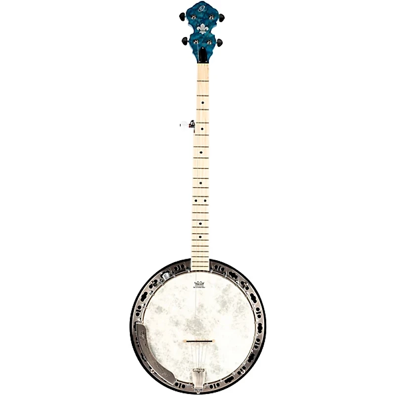 Ortega OBJE400TBL Falcon 5-String Acoustic-Electric Banjo