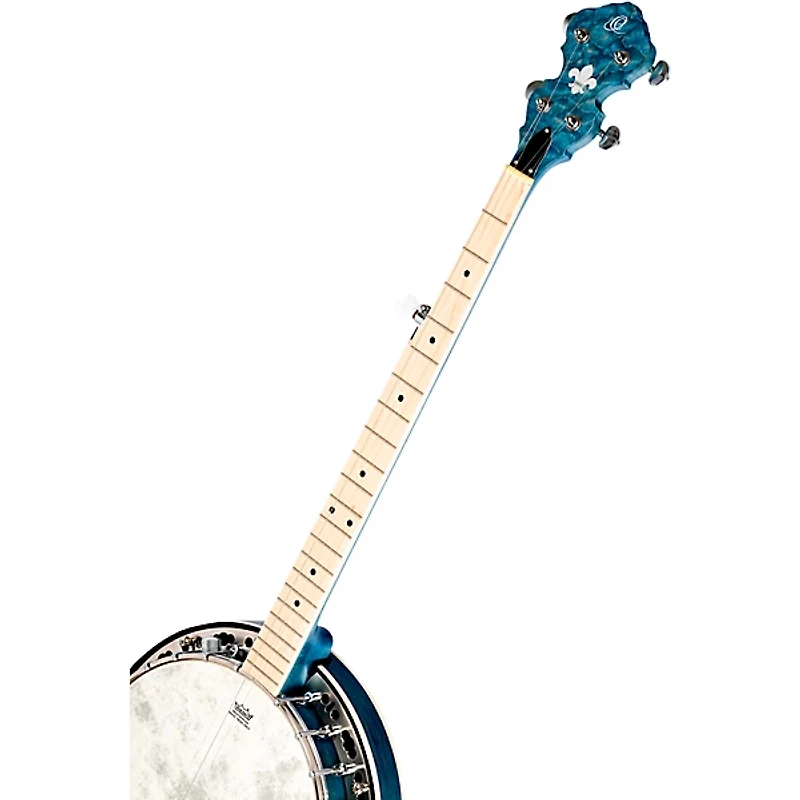 Ortega OBJE400TBL Falcon 5-String Acoustic-Electric Banjo