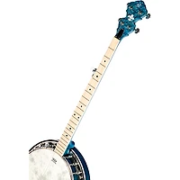 Ortega OBJE400TBL Falcon 5-String Acoustic-Electric Banjo
