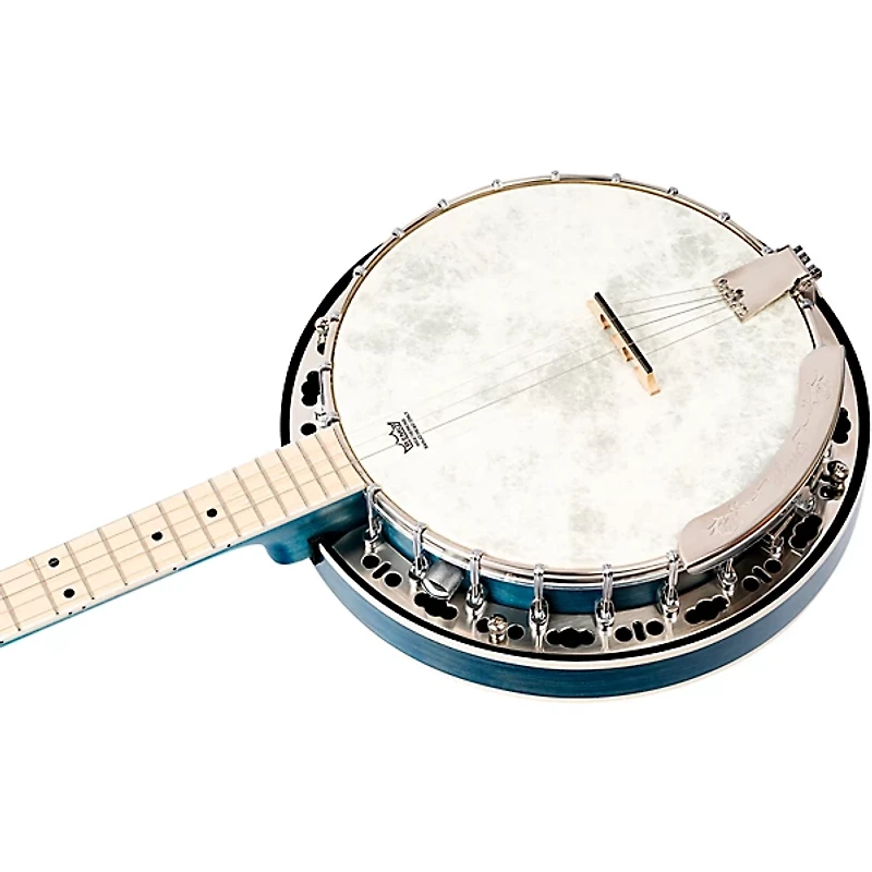 Ortega OBJE400TBL Falcon 5-String Acoustic-Electric Banjo
