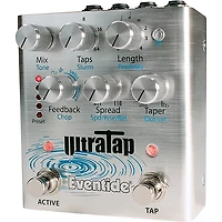 Eventide UltraTap Delay/Reverb Multi-Tap Effects Pedal Silver