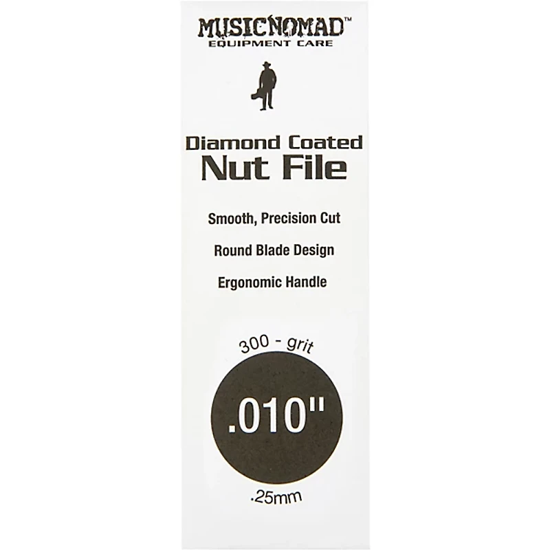 Music Nomad Diamond Coated .010" Nut File .010 in.